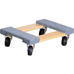 Ironton 18" x 12" Carpeted Mover's Dolly for $10 Ironton 18" x 12" Carpeted Mover's Dolly for $10