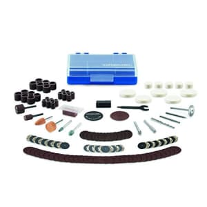 Dremel 730CS 13-Piece Maker Rotary Tool Accessory Kit- Includes Carving Bits, Drill Bits, Sanding for $19 Dremel 730CS 13-Piece Maker Rotary Tool Accessory Kit- Includes Carving Bits, Drill Bits, Sanding for $19