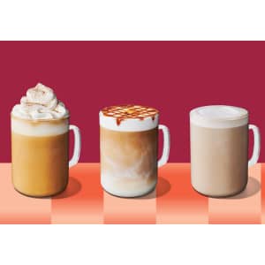 Starbucks Menu-Sized Drinks at Starbucks Store: 2 for $10, or 4 for $20 every Saturday in Sept.