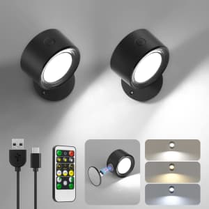 LED Wall Mounted Light 2-Pack for $22