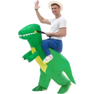 Inflatable Adult Dinosaur Costume for $20