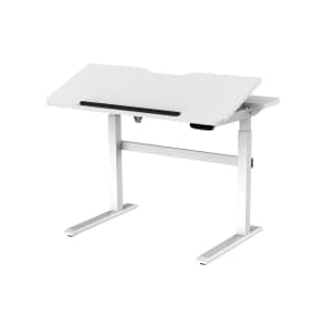 Monoprice Workstream Sit-Stand Desk with Tilting Adjustable-Angle Top for $260 Monoprice Workstream Sit-Stand Desk with Tilting Adjustable-Angle Top for $260