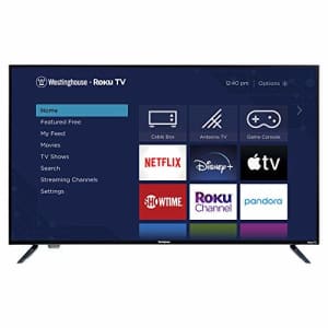 Westinghouse 55 inch Roku 4k Ultra HD LED Smart TV with HDR for $560