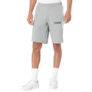 PUMA Men's Modern Sports 10" Shorts, Medium Gray Heather, S for $20 PUMA Men's Modern Sports 10" Shorts, Medium Gray Heather, S for $20