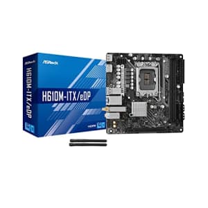 Asrock H610M ITX/eDP Intel H610 LGA 1700 Mini ITX DDR4 Motherboard for $108