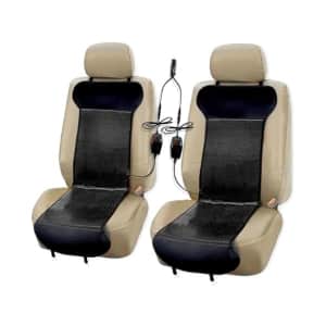 Zone Tech Car Heated Travel Seat 2-Pack for $45 Zone Tech Car Heated Travel Seat 2-Pack for $45
