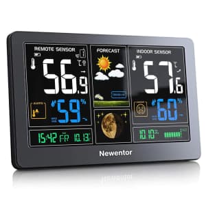Newentor Wireless Weather Station for $39
