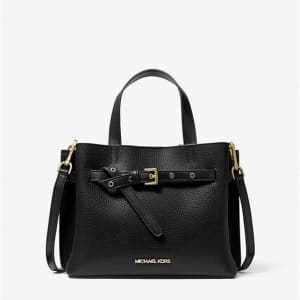 Michael Michael Kors Emilia Small Pebbled Leather Satchel. Coupon code "SALE25" cuts it to the best price we could find by $66.