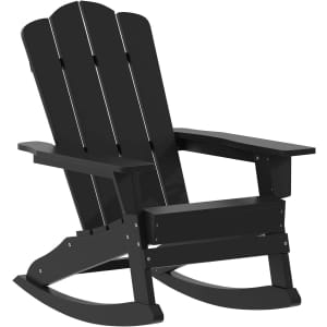 Patio Furniture & Accessories at Amazon. We've pictured the Flash Furniture Halifax Adirondack Rocking Chair for $184, it's a low by $30.