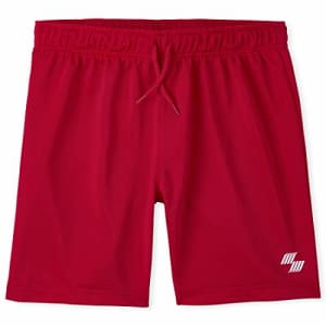 The Children's Place Boys' Drawstring Shorts, Ruby, XL (14) for $6 The Children's Place Boys' Drawstring Shorts, Ruby, XL (14) for $6