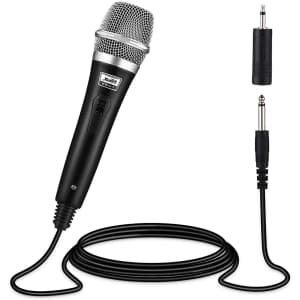 Moukey Dynamic Wired Microphone for $6 Moukey Dynamic Wired Microphone for $6
