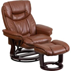 Flash Furniture Swivel Recliner with Ottoman for $440