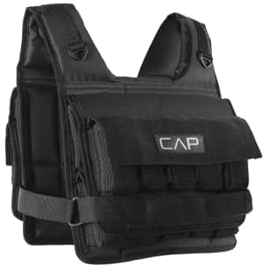 Cap Barbell 20-lb. Adjustable Short Weighted Vest for $59