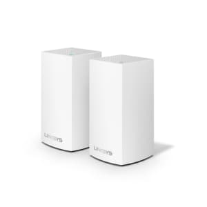 Linksys Velop AC1200 Dual Band Mesh Router 2-Pack for $40