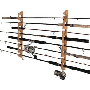 Rush Creek Creations 8-Rod Wall or Ceiling Storage Rack for $17 Rush Creek Creations 8-Rod Wall or Ceiling Storage Rack for $17