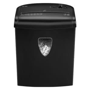 Fellowes Essentials Powershred H-8C 8-Sheet Cross-Cut Personal Shredder for $45