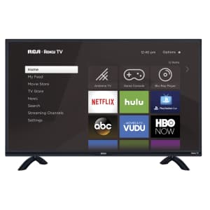 RCA 43" 1080p LED Roku Smart TV for $190