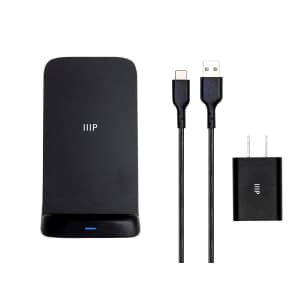 Monoprice 15W Qi-Certified Wireless Charger for $12