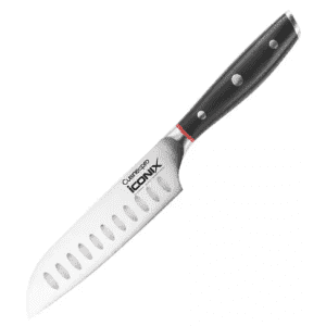 Cuisine::pro Iconix 5" Steel Full Tang Santoku Knife for $15
