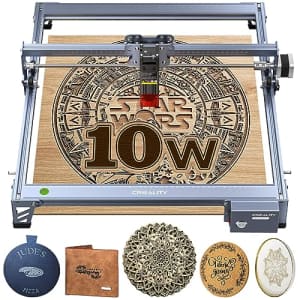 Creality Laser Engraver Machine 10W Output Power, 72W DIY Laser Engraving Machine 0.06mm High for $305