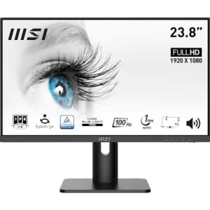 MSI PRO MP243XP 24-inch IPS 1920 x 1080 (FHD) Computer Monitor, 100Hz, Adaptive-Synch, HDMI, for $95