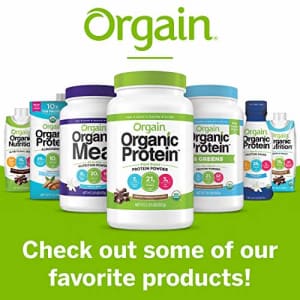 Orgain Organic Plant Based Protein Powder, Vanilla Bean - Vegan, Low Net Carbs, Non Dairy, Gluten for $20 Orgain Organic Plant Based Protein Powder, Vanilla Bean - Vegan, Low Net Carbs, Non Dairy, Gluten for $20