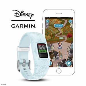 Garmin vivofit jr. 2, Kids Fitness/Activity Tracker, 1-Year Battery Life, Adjustable Band, Disney for $42