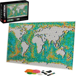 LEGO Art World Map for $220
