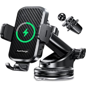 CHGeek Wireless Car Charger and Phone Holder for $9 CHGeek Wireless Car Charger and Phone Holder for $9