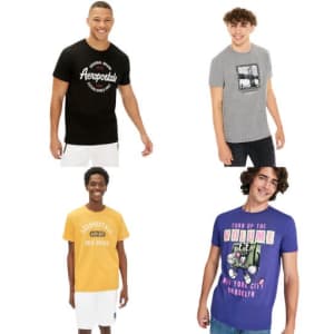 Aeropostale Men's Graphic T-Shirts: Buy 1, get 2 more free