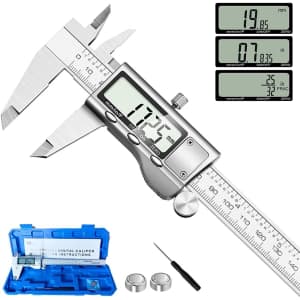 Stainless Steel Digital Calipers for $16
