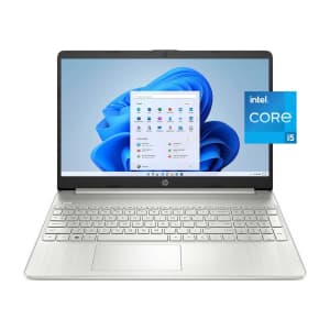 HP 11th-Gen. i5 15.6" Laptop for $329