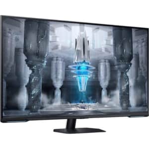 Samsung Odyssey G7 43" 4K HDR 144Hz Gaming Monitor for $400 Samsung Odyssey G7 43" 4K HDR 144Hz Gaming Monitor for $400