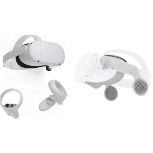 Meta Quest 2 128GB All-In-One Virtual Reality Headset w/ Logitech Chorus Off-Ear Integrated Audio for $350
