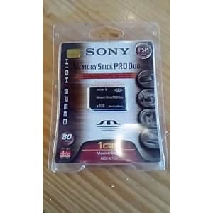 Sony 1G Memory Stick Duo PRO Memory Card for $49