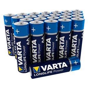 Varta 04906 Alkaline 15V - Non-Rechargeable Batteries (Alkaline, Cylindrical, 15 V, AA, Blue, for $35