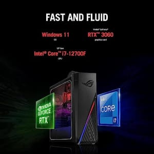 ASUS ROG Strix G15 Gaming Desktop 2023 Newest, Intel Core i7-12700F up to 4.9GHz(12 cores), NVIDIA for $1,440