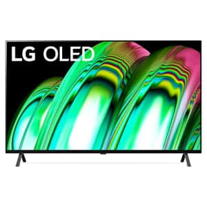 LG 55-Inch Class OLED A2 Series Alexa Built-in 4K Smart TV, 60Hz Refresh Rate, AI-Powered 4K, Dolby for $849