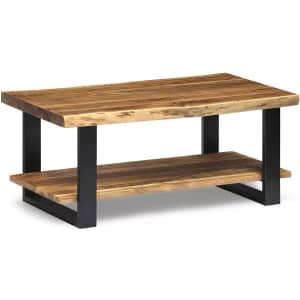 Alaterre Furniture Alpine Natural Wood Coffee Table for $277