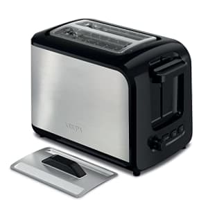 KRUPS Krups Express Toaster KH411D50 Stainless Steel Toaster with Wide Slots, Includes Dust Lid & for $50