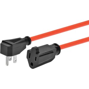 Monoprice Coiled Power Tool Extension Cord: $8