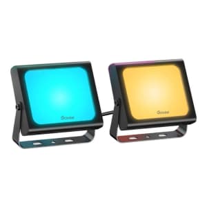 Solar Motion Sensor Light 2-Pack for $18