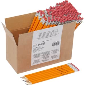 Amazon Basics #2 HB Woodcased Pencils 150-Pack for $16
