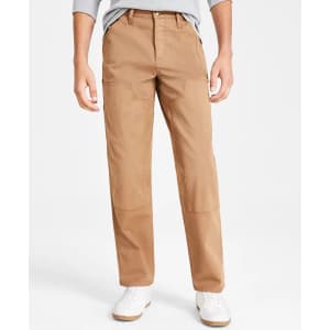 Sun + Stone Men's Straight-Fit Carpenter Pants for $17 Sun + Stone Men's Straight-Fit Carpenter Pants for $17