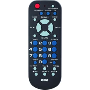 RCA 3-Device Palm-Sized Universal Remote for $7