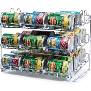 Stackable Can Rack Organizer for $19