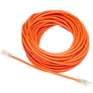 AmazonBasics 100-Foot Heavy-Duty Lighted Extension Cord for $45 AmazonBasics 100-Foot Heavy-Duty Lighted Extension Cord for $45