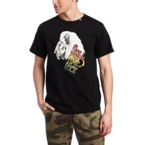 LRG Men's Liontimetorock Slim Fit T-Shirt, Black, Large for $19