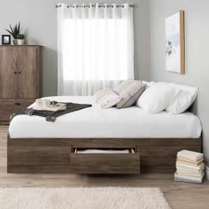 Prepac Mate's Queen Platform Storage Bed with 6 Drawers for $449