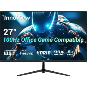 InnoView 27" 1080p HDR 100Hz FreeSync LED Monitor for $130